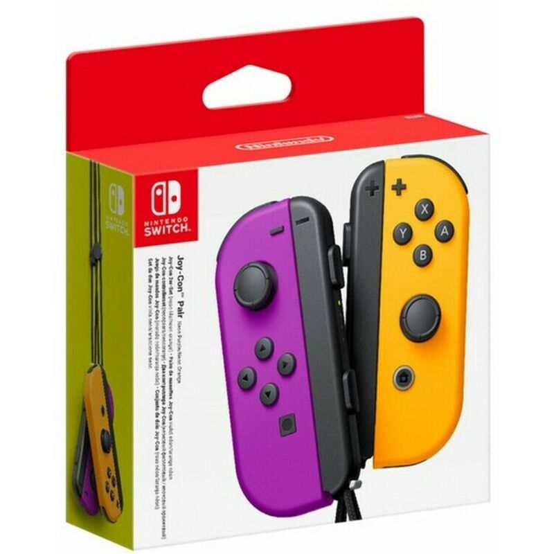 

Gamepad Inalámbrico Joy-Con Morado Naranja - Nintendo