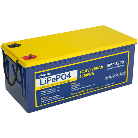 Accurat Traction T200 LFP BT 12V LiFePO4 Lithium Batteries Décharge Le