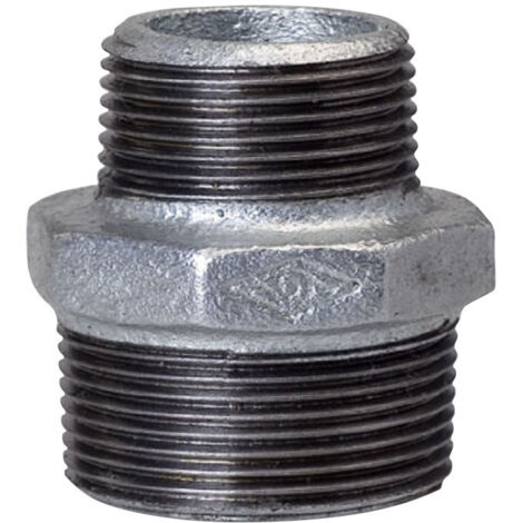 Niple reductor de rosca 6/4X5/4" galvanizado N8, N° 40, N° 245 OPAL