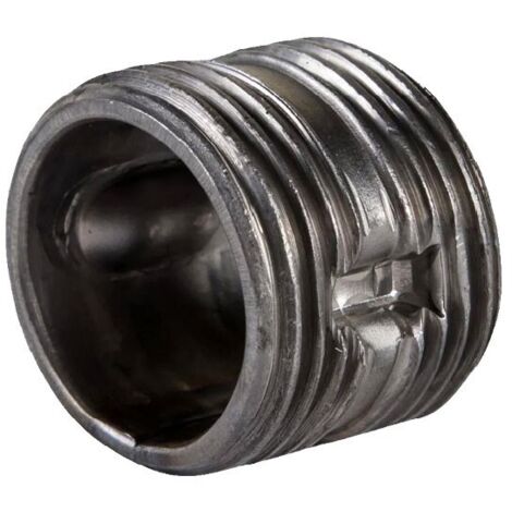 Niples accoppiamento in acciaio nero per radiatori 1" RACCORDERIE METALLICHE