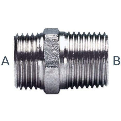 NIPLES ACQUA / GAS / SOLARE ø 12" x 1"1/4 sede piana per tubo AISI304-AISI316L A03-0005-00784