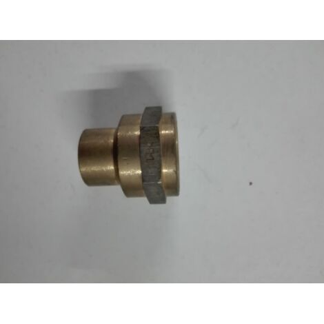 NIPLES BRONZO FILETTATO FEMMINA A SALDARE FEMMINA - 18 x 3/4