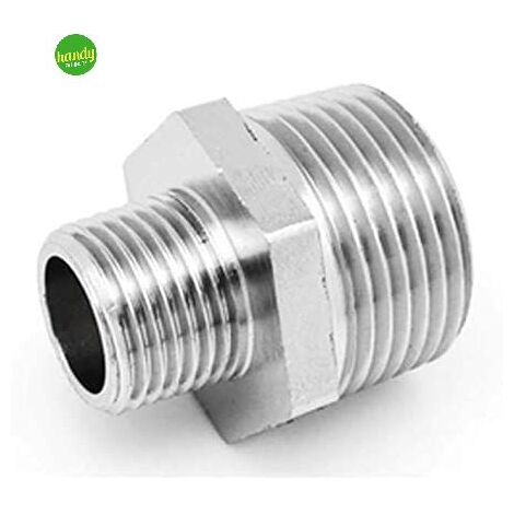 Niples maschio bicono 1/2 x 3/8 10 cromato