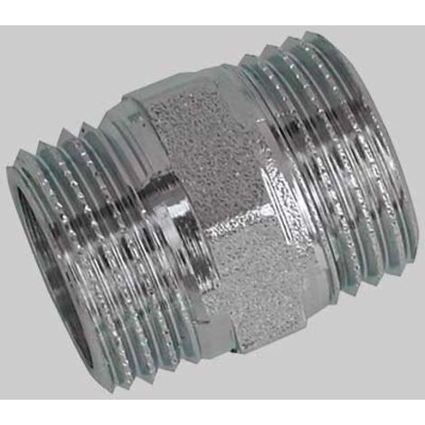NIPLES OTTONE CROMATO - 1" x 1"