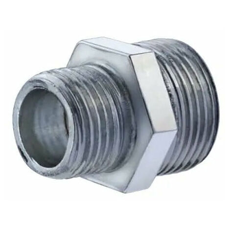 Niples Ridotto 1/4" - 1/8" Acciaio Zincato - Oter