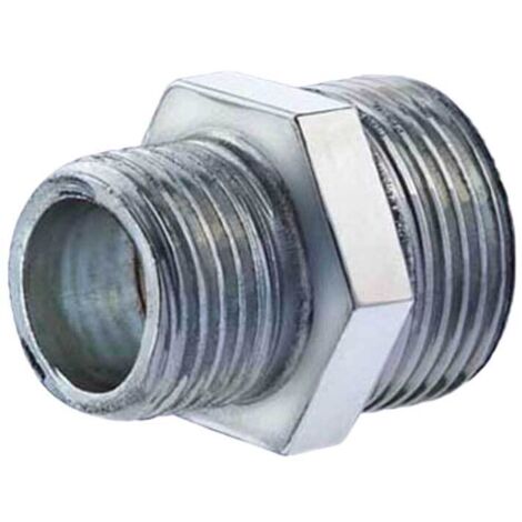 NIPLES RIDOTTO MASCHIO/MASCHIO IN ACCIAIO ZINCATO OTER 1/2""M x 3/8""M