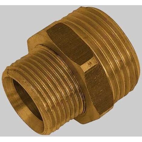 NIPLES RIDOTTO OTTONE GIALLO - 2" x 1"