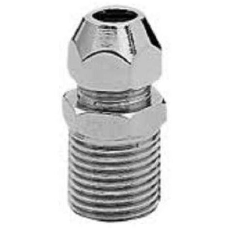 Nippel komplett mit Dichtung, Unterlegscheibe und Ring