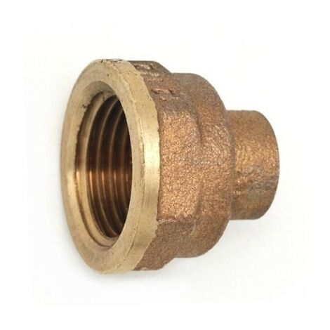 NIPPLE BRONZO DIRITTO  F.  A SALDARE                                   1 x 35
