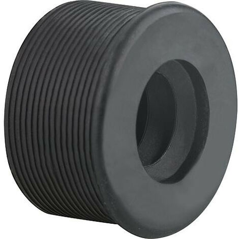 Nipple caoutchouc noir pour tube de siphon 57 x 32mm DN32