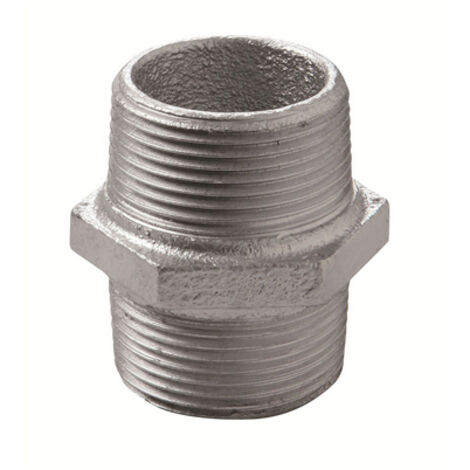 NIPPLE CON FILETTATURA DX & SX  ZINCATO- 3/4- ATUSA- pezzi 1