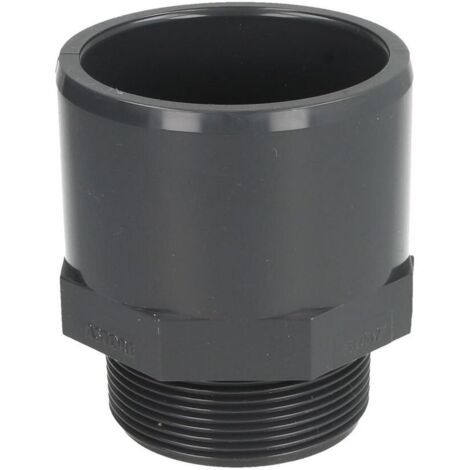 Nipple de transition PVC 63/75 mm manchon adhésif 2'' FM