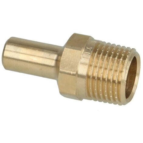 Nipple enfichable 12 mm x 1/2'' M/FM contour V