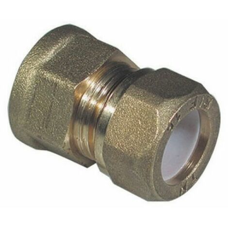 NIPPLE FEMMINA  BICONO PER RAME CON OGIVA TEFLON TIEMME 3/4 x 12