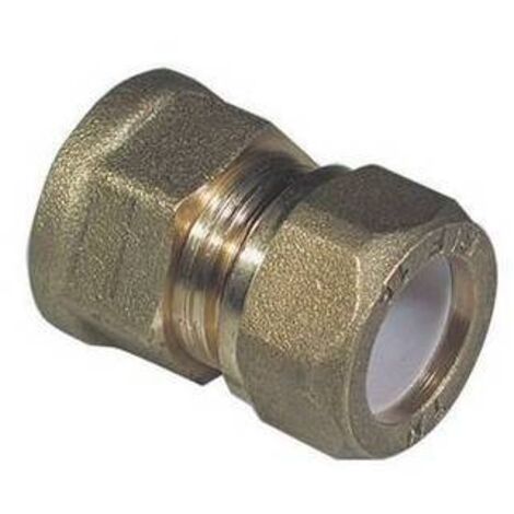 NIPPLE FEMMINA  BICONO PER RAME CON OGIVA TEFLON TIEMME 3/4 x 22 TIEMM