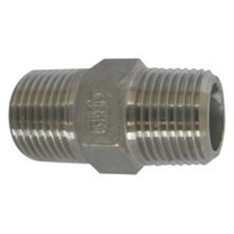 NIPPLE MM ACCIAIO INOX 3/4"