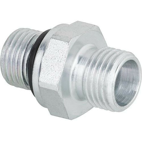 Nipple special av. joint torique perbunan 1/8" cyl. x LL 6 pour flexible fioul Körting, Elco