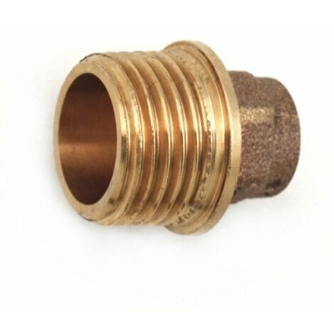 NIPPLES BRONZO DIRITTO M. A SALDARE 3/4 x 18