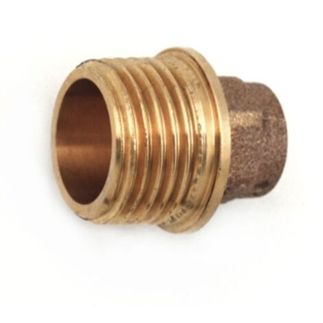 NIPPLES BRONZO DIRITTO  M.  A SALDARE 3/8 x 12 FRABO