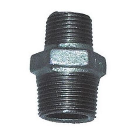 NIPPLES RIDOTTO ZINCATO 1/2 x 3/8