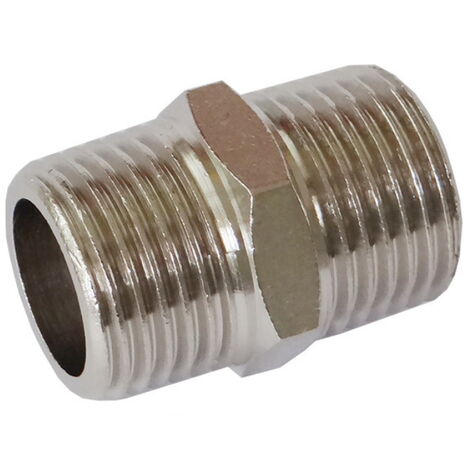 Nipplo conico 1/4" m - 1/4" m