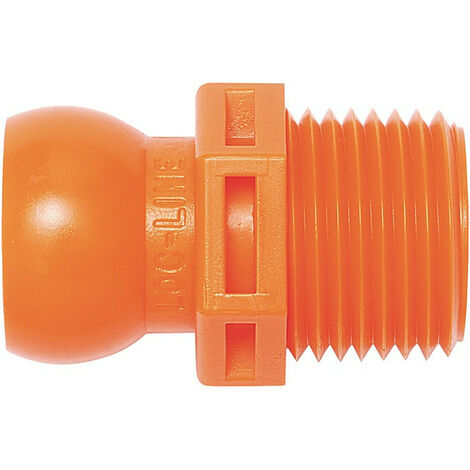 Nipplo filettato gr. 1/2R 1/2 busta con 4 pezzi Loc-Line