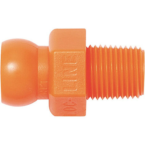 Nipplo filettato gr. Busta 1/4 R 1/8 con 4 Loc-Line