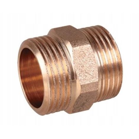 Nipplo in ottone 1" connettore AQUER