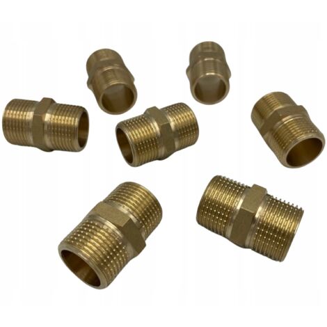 NIPPLO IN OTTONE 3/4 OTTONE LUNGO 40 MM