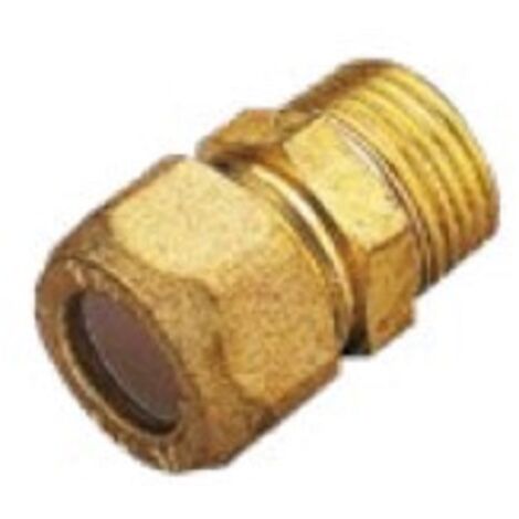 NIPPLO MASCHIO 1 BICONO 3/4"X12 PER TUBI IN RAME TIEMME 1200034