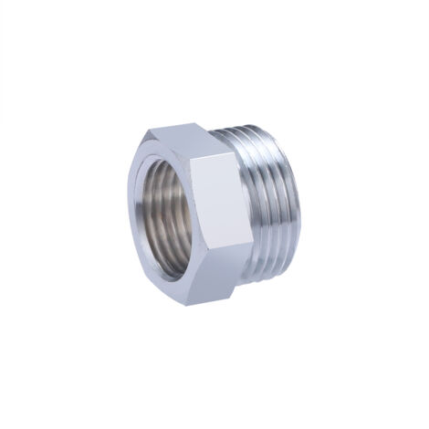 Nipplo maschio femmina, ridotto, con battuta di arresto interna, M20x27 - F15x21 NOYON & THIEBAULT