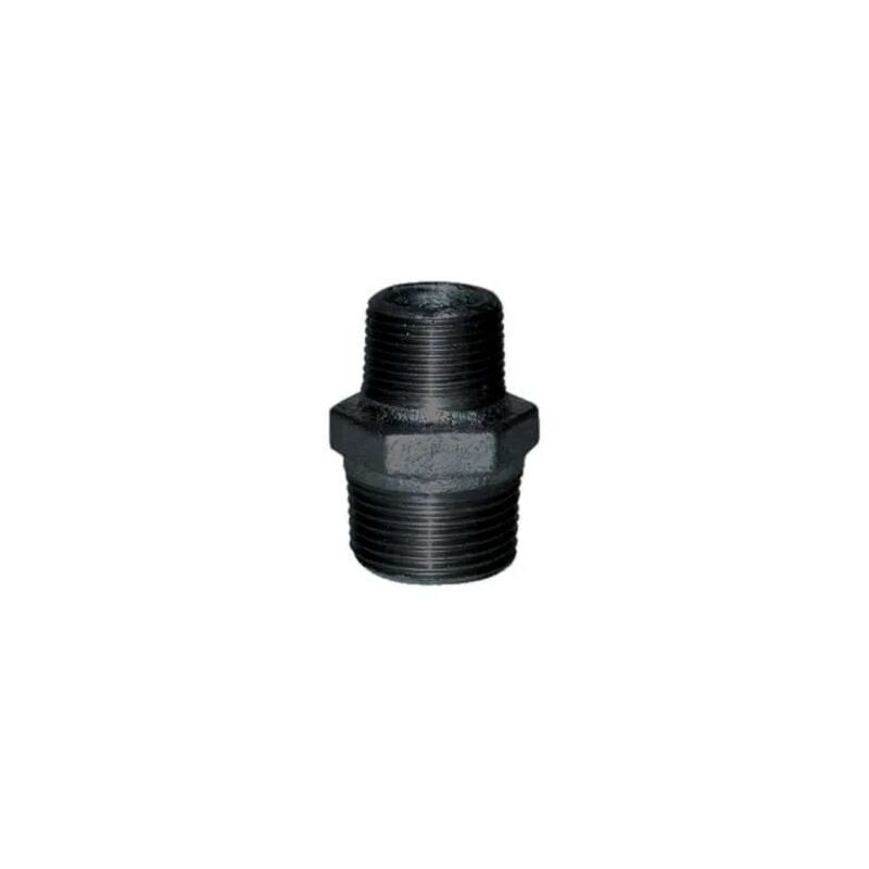 Nipplo ridotto 15x21 / 12x17, doppio maschio nero