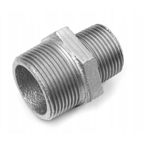 NIPPLO RIDUTTORE ZINCATO 2X1 POLLICE
