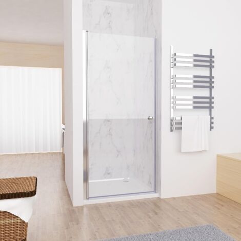 Nischentür Duschabtrennung 180°Schwingtür Duschwand Dusche 5mm Glas, 90x185cm