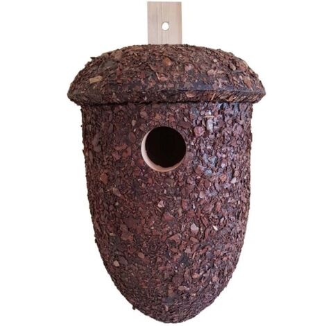Nistkasten Kiefernholz braun LxH  24/31xD= 16 cm Vogelhäuser