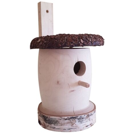 Nistkasten Kiefernholz natur/braun LxH  20/30xD=16 cm Vogelhäuser