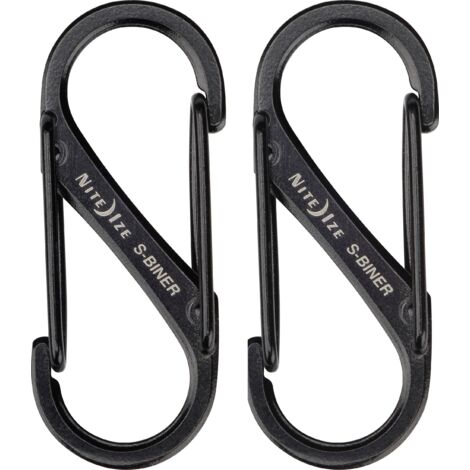 NITE Ize NI-SB1-2PK-01 Mousqueton 400 mm x 1.42 mm 2 pc(s) X986391