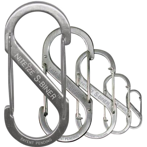 NITE Ize NI-SB2-03-11 Karabiner  S-Biner Gr. 2  50 mm x 22 mm  1 St.