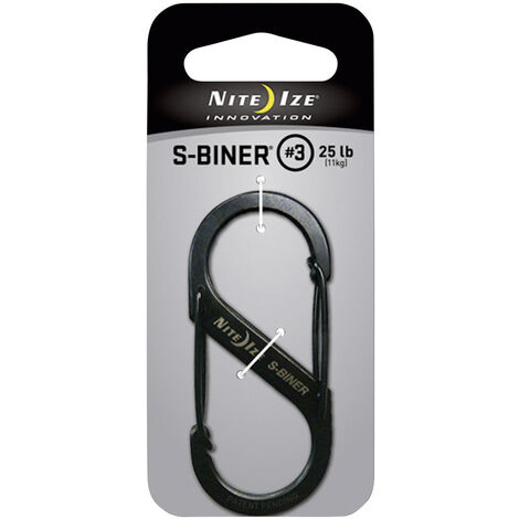 NITE Ize NI-SB3-03-01 Karabiner S-Biner Gr. 3 67 mm x 29 mm 1 St.