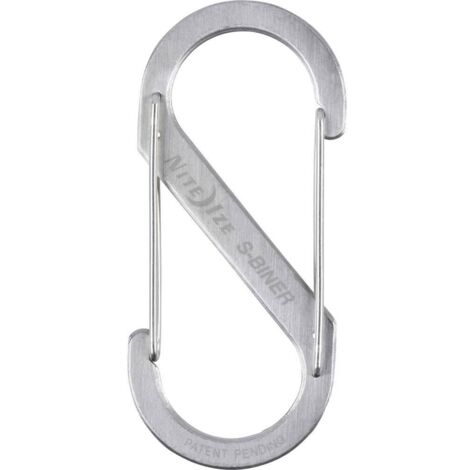NITE Ize NI-SB5-03-11 Moschettone S-Biner Gr. 5 111 mm x 49 mm 1 pz.