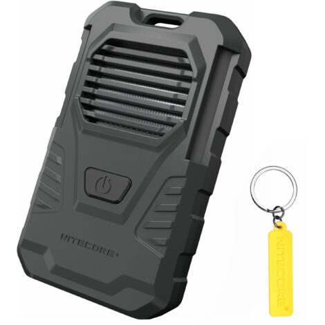 NITECORE EMR06 TAC Repellente Elettronica Portatile Zanzara Batteria Li-ion 1800mAh Integrata Etichetta NITECORE