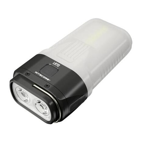 NiteCore NC-LR70 LR70 LED Lampe de camping 3000 lm à batterie 271 g noir Q054643