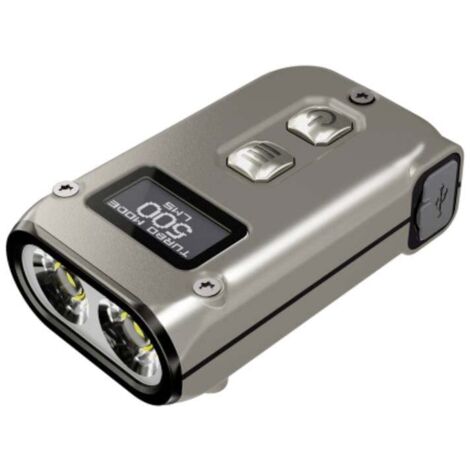 NiteCore TINI 2 Titanium LED Lampe de poche à batterie 500 lm 22 g Q056373