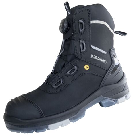 NITRAS ULTIMATE STEP Sicherheits-Stiefel HIGH Gr. 41 W11 S7S ESD SR schw. 7221