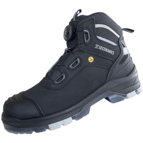 NITRAS ULTIMATE STEP Sicherheits-Stiefel MID Gr. 47 W11 S7S ESD SR schw. 7220