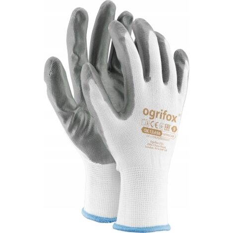 NITRIL-Arbeitshandschuhe Ogrifox OX-NITRICAR WS r10