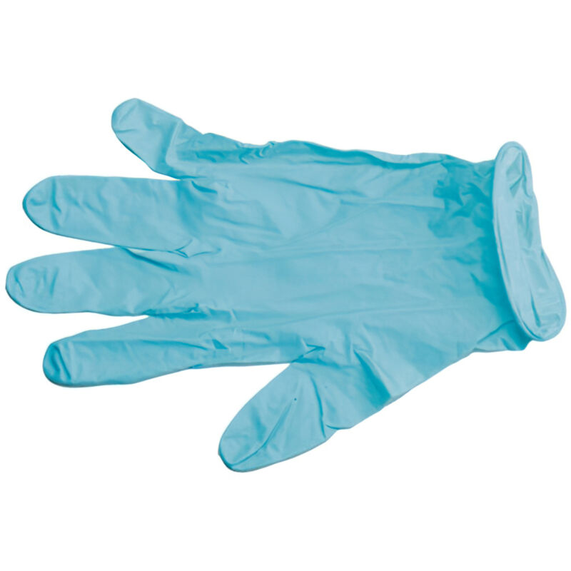 Image of Einweg-Nitrilhandschuh Maurer Größe 9 xl, Packung mit 100 Stück.