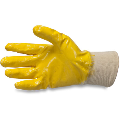 Nitril Handschuhe GELBSTAR®, Größe 10, Premium-Qualität, 0552