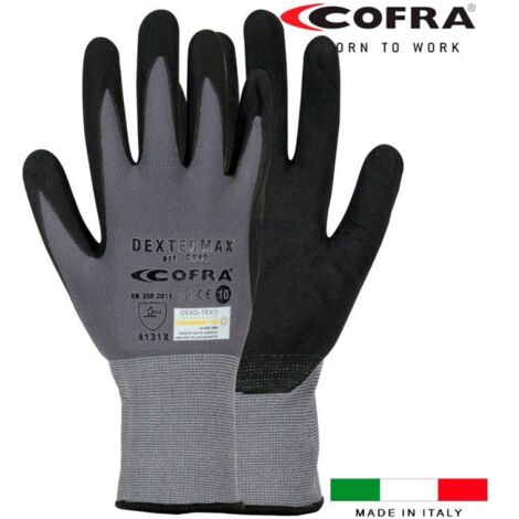 Nitril-Polyurethan-Handschuh Dextermax Größe 8 m Cofra