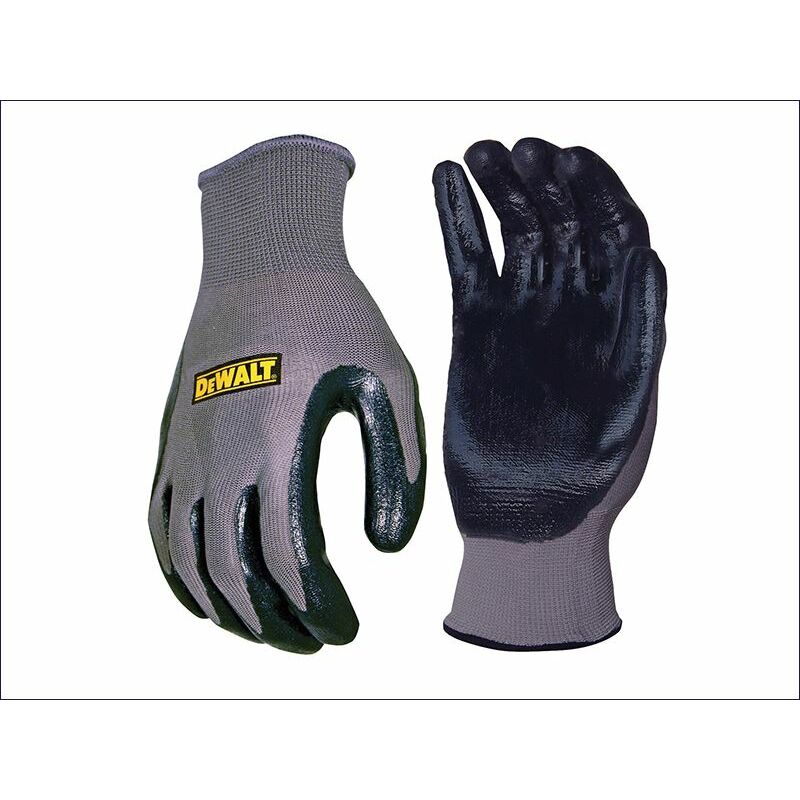 DPG66 Nitrile Nylon Gloves - Large DEWDPG66L